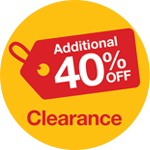 Clearance: Additional 40% Off