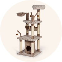 Icon of a multi-level cat tree.