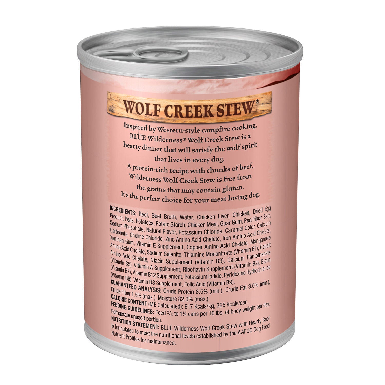 Blue Buffalo Wilderness Wolf Creek Stew Hearty Beef Adult Dog Food