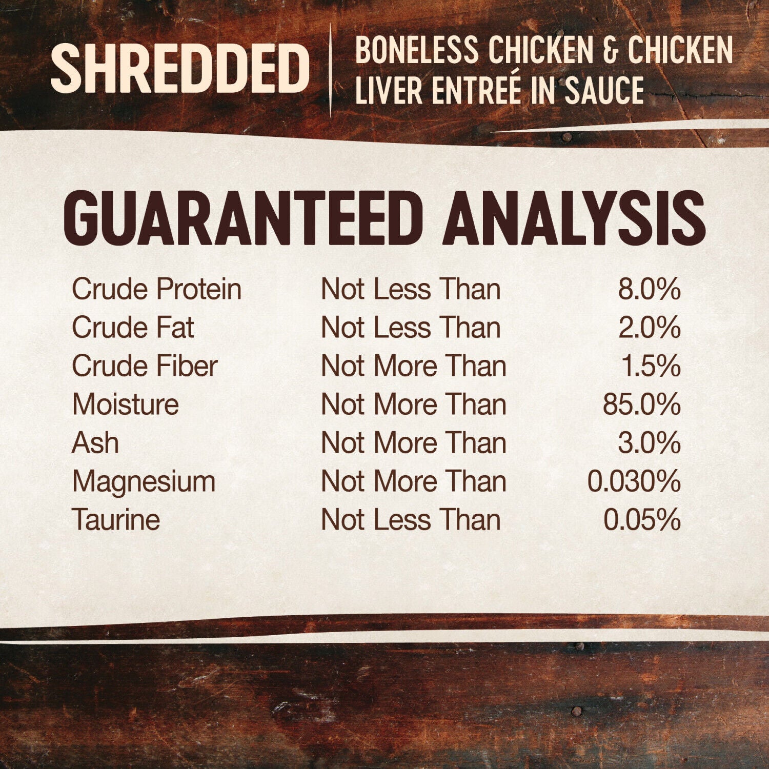 Wellness Core Signature Selects Shredded Adult Wet Cat Food, Natural, Protein-Rich, Grain Free, 5.3 Ounce, Chicken & Chicken Liver Entree