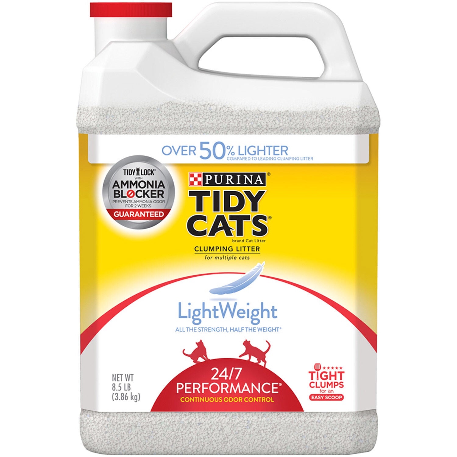 Lightweight 24 7 Performance For Multiple Cats Clumping Cat Litter