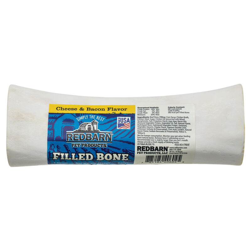 Cheese N' Bacon Filled Bone Dog Treat
