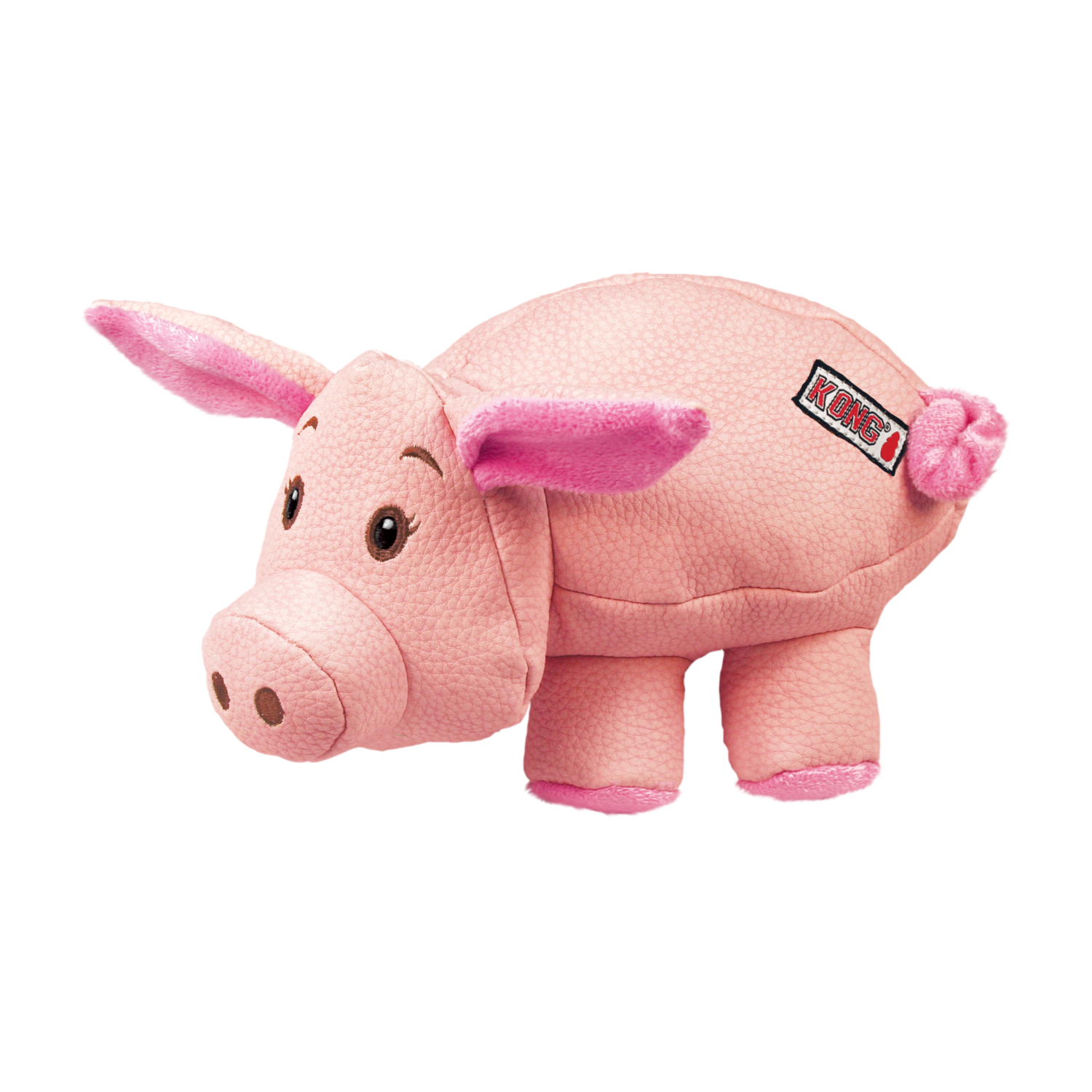 Kong Phatz Pig Plush Squeaky Dog Toy, 1 Each
