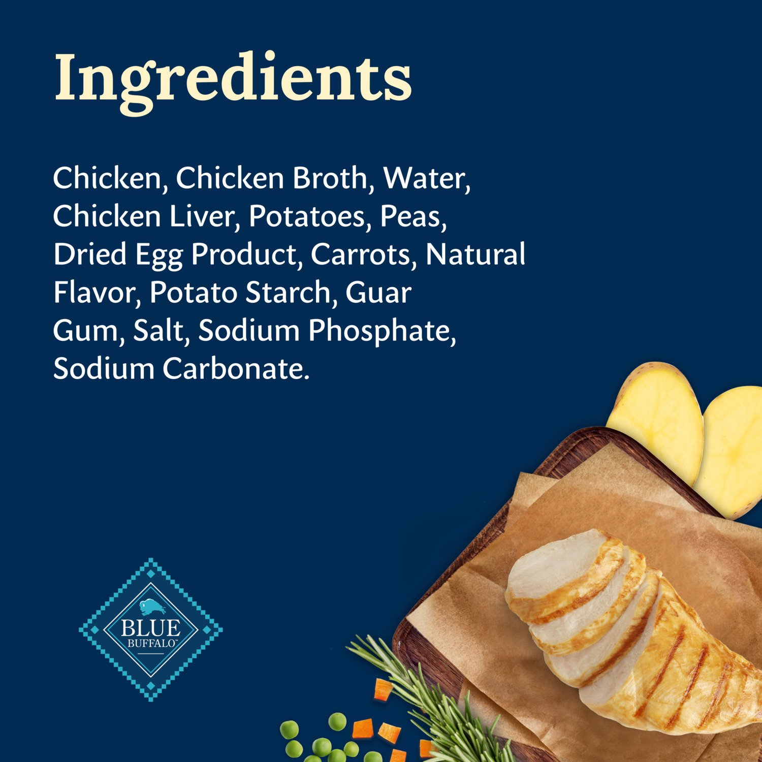 Blue Buffalo Blue Delectables Tasty Chicken Cuts In Gravy Natural Wet Dog Food Topper, 3-Oz - Pack Of 24