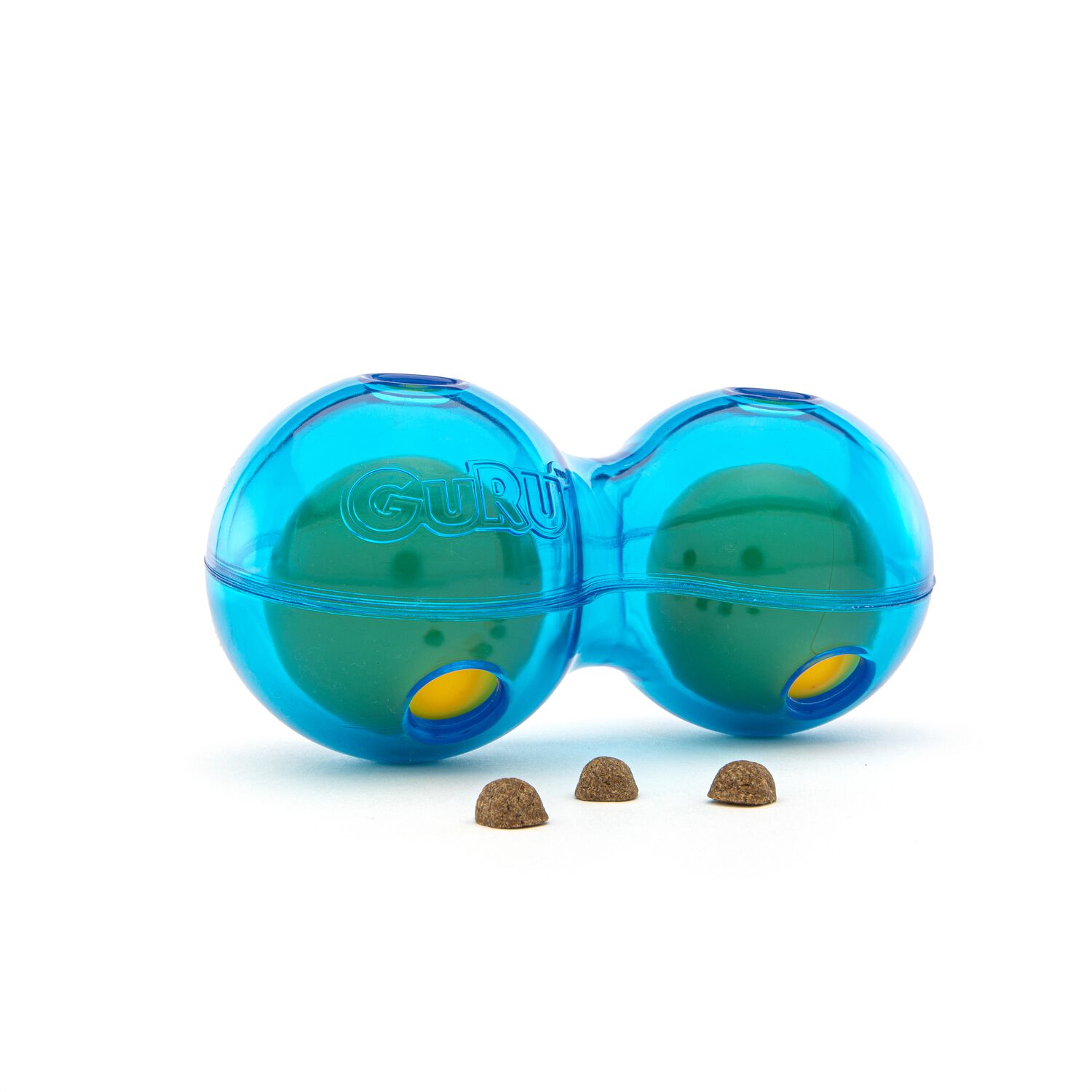Guru Duo Ball Interactive Treat Dispensing Dog Toy, Medium