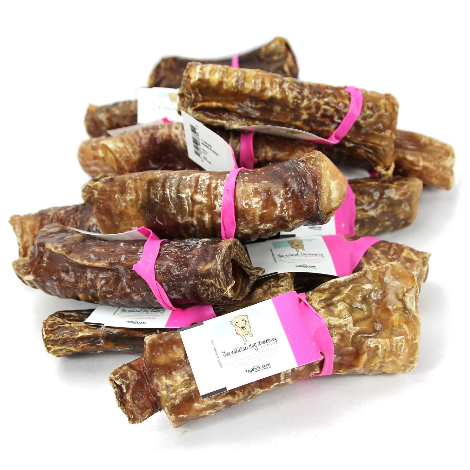 Performatrin Ultra Gullet Wrapped Beef Trachea Natural Chew Dog Treat, 6"