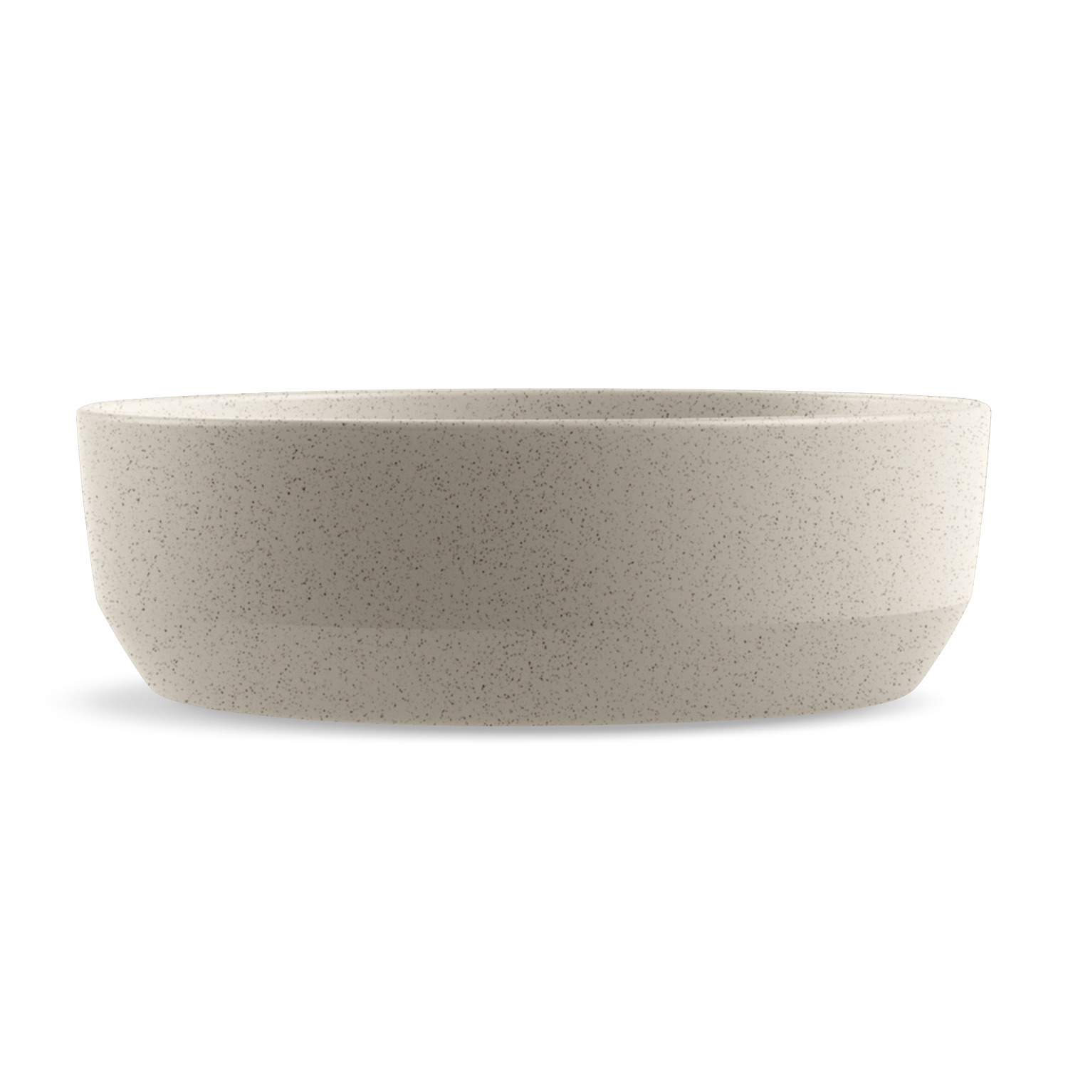 Abode Homewares Cream Bevel Dog Bowl