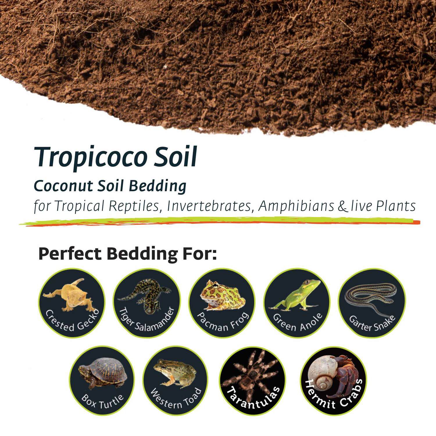 Gal&aacute;pagos Hermit Crab Soil Substrate, Compressed Brick, 8Qt