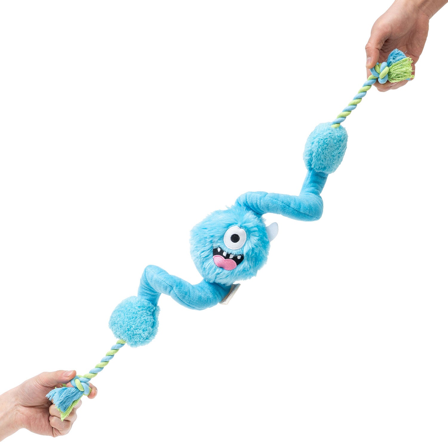 Territory Monster Loopy Squeak & Tug Plush Dog Toy, 20"