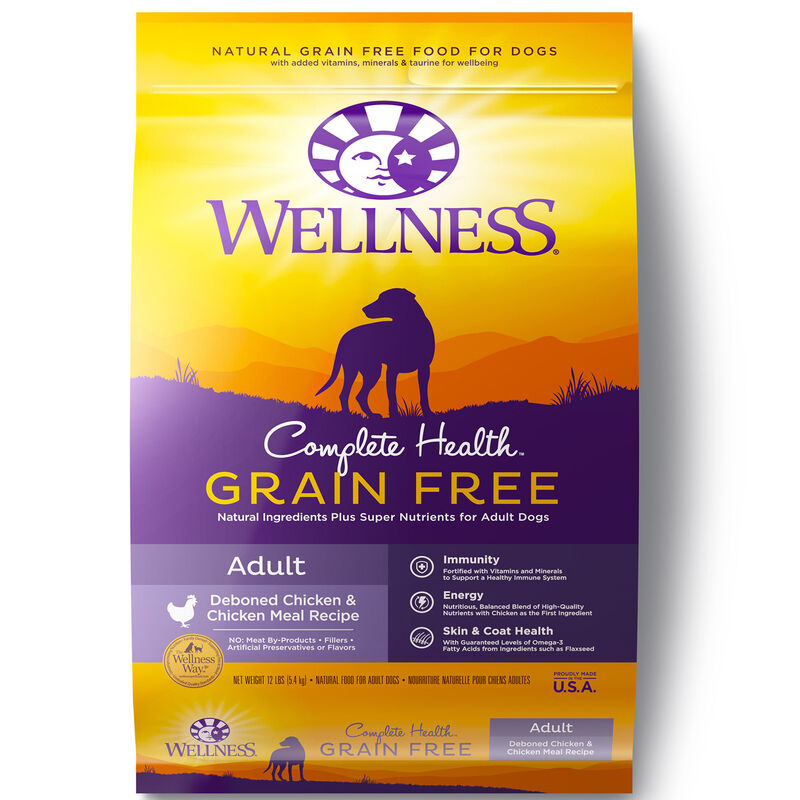 Wellness Complete Health Grain Free Deboned Chicken & Chicken Meal Recipe image number 2
