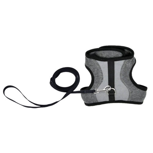 Adjustable Cat Wrap Harness With Leash