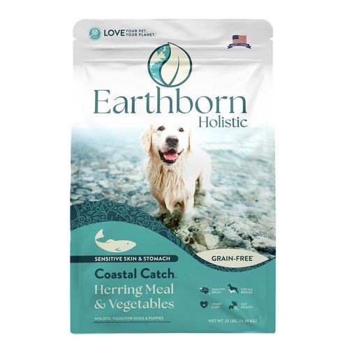 Earthborn Holistic Coastal Catch Herring Meal & Vegetables Grain Free Dry Dog Food