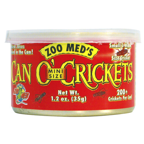 Can O' Crickets Mini Reptile Food