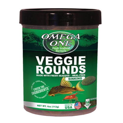 Veggie Rounds Fish Food