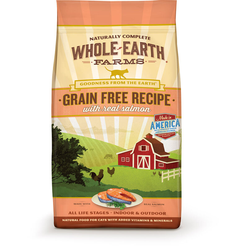 Grain Free Salmon Recipe Cat Food image number 1