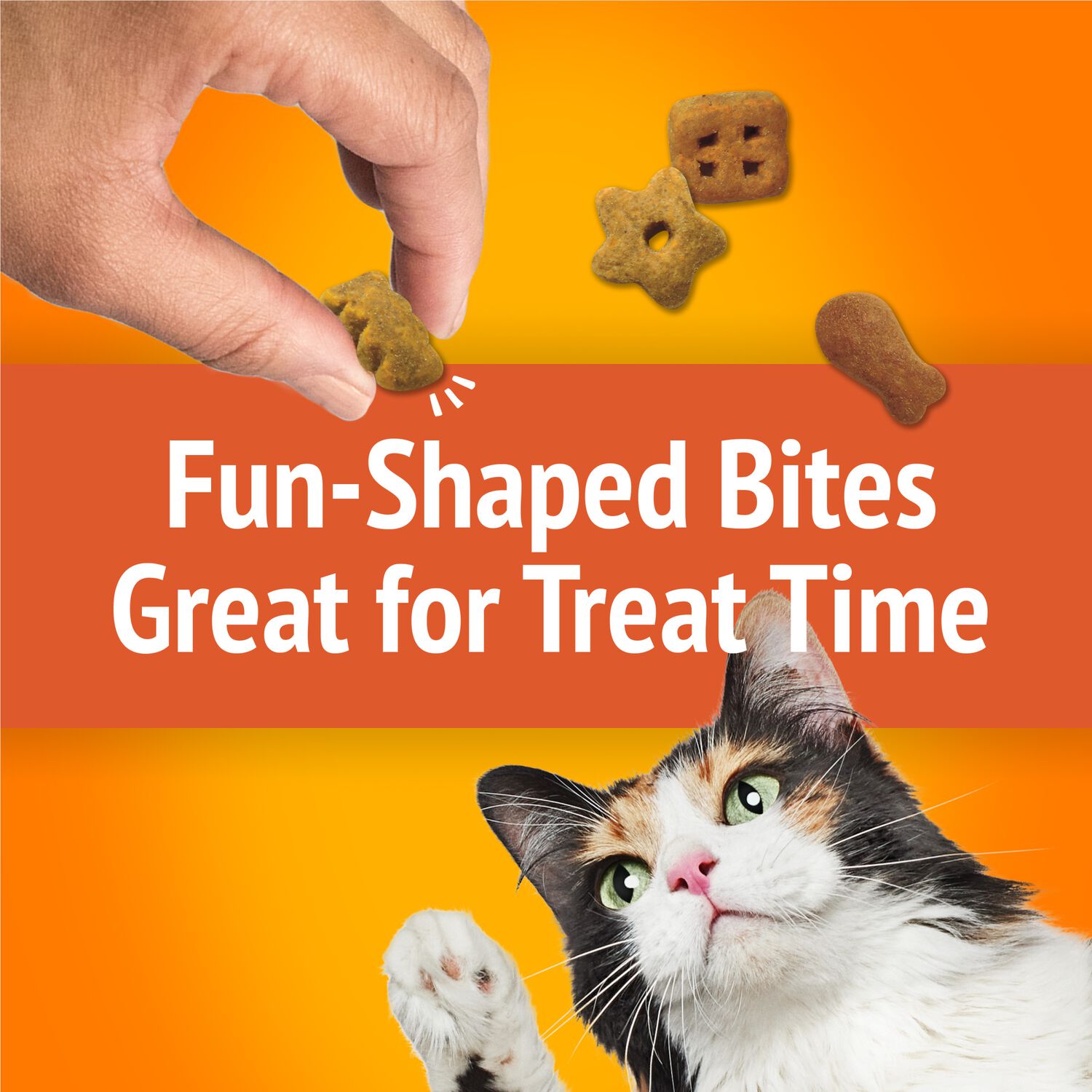 Purina Friskies Party Mix Original Crunch Cat Treats, Chicken With Turkey & Liver Flavor, 30-Oz