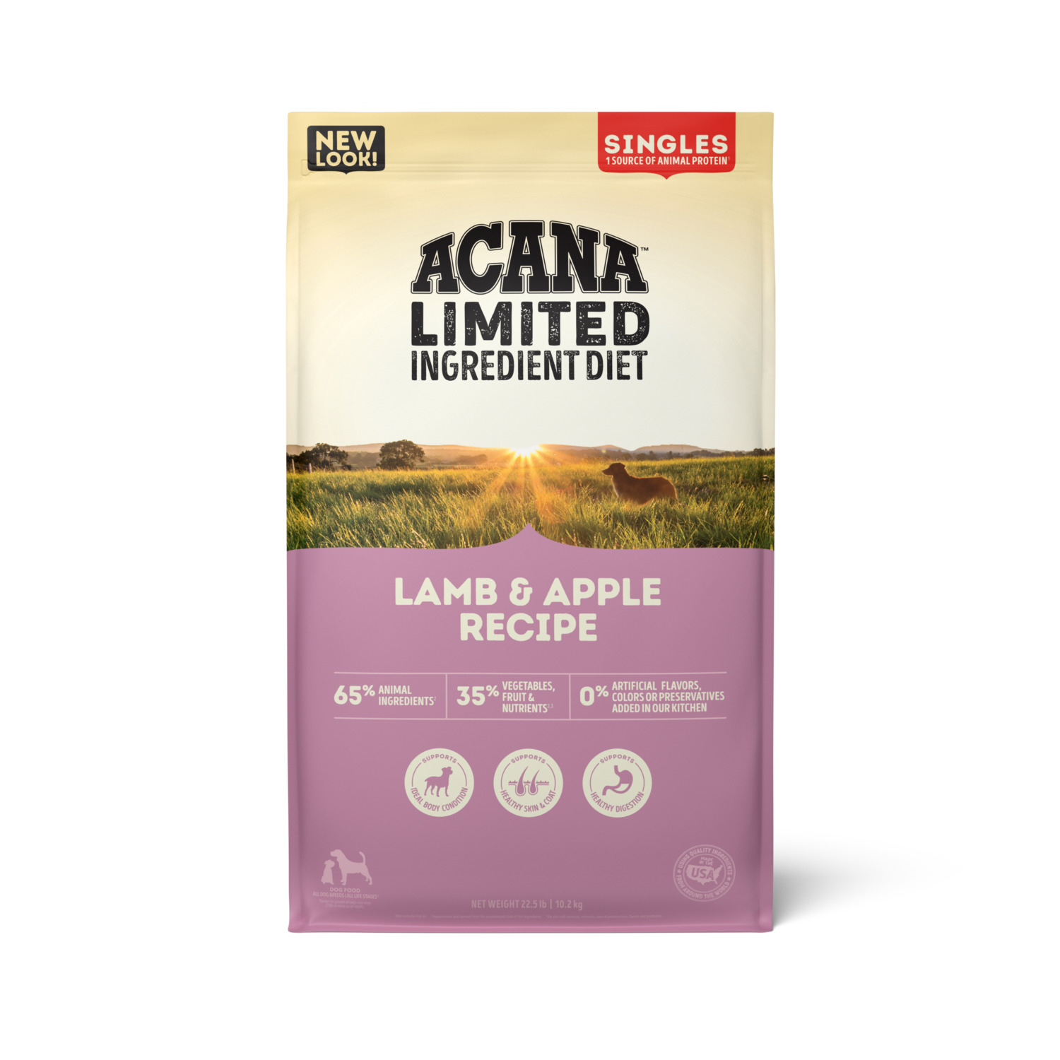 ACANA Singles Limited Ingredient Lamb & Apple Recipe Dry Dog Food