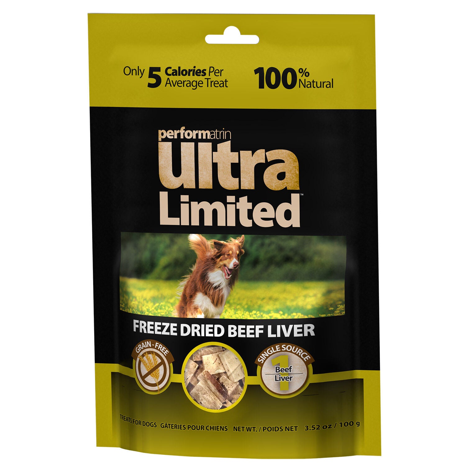 Performatrin Ultra Limited Freeze Dried Beef Liver Dog Treats