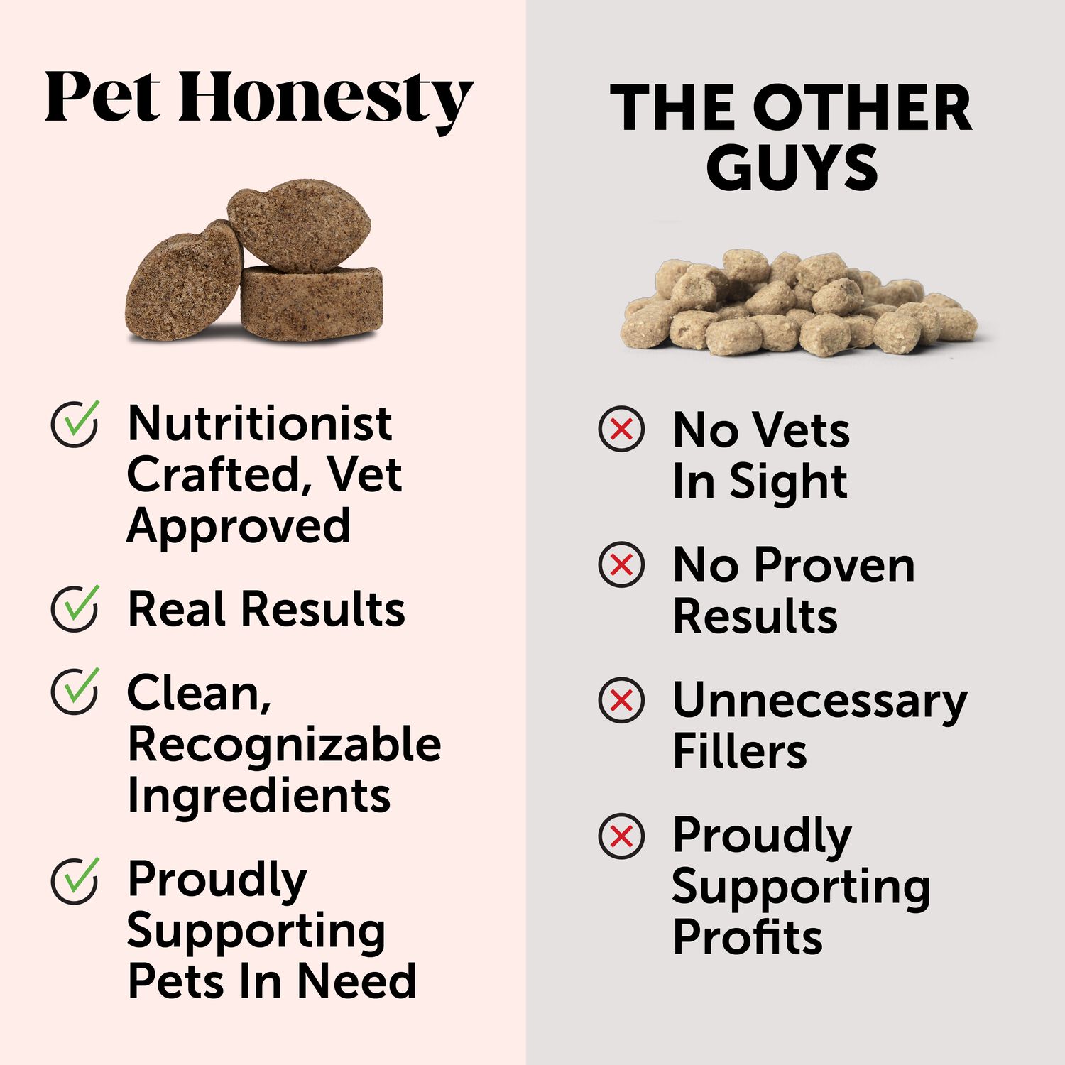 Pet Honesty Hip & Joint Health Soft Chews Dog Supplement, Chicken Flavor, 90-Ct