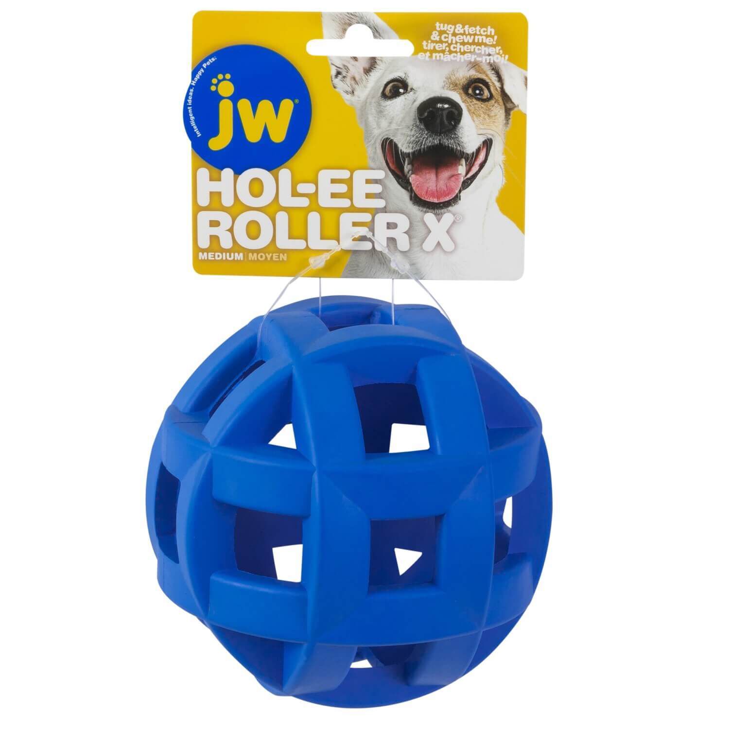 Jw Pet Pet Hol-Ee Roller X Extreme Durable Dog Toy, 5", Asstorted Colors