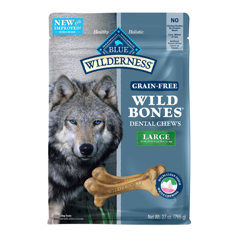 Wilderness Grain Free Wild Bones Large Dog Treat image number 1