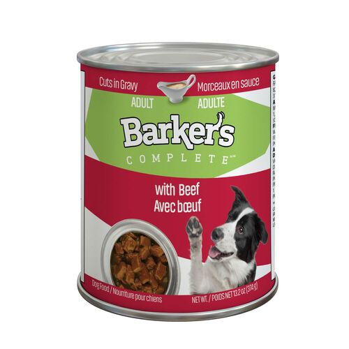 Barker'S Complete Beef In Gravy Adult Wet Dog Food