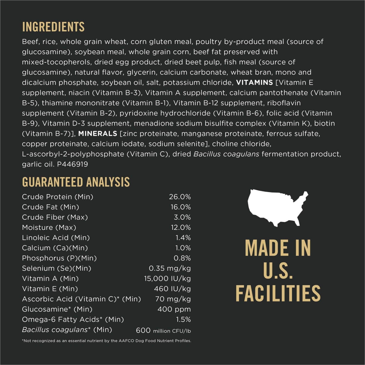 Purina Pro Plan Complete Essentials Shredded Blend Beef & Rice With Probiotics Adult Formula Dry Dog Food, 47-Lb