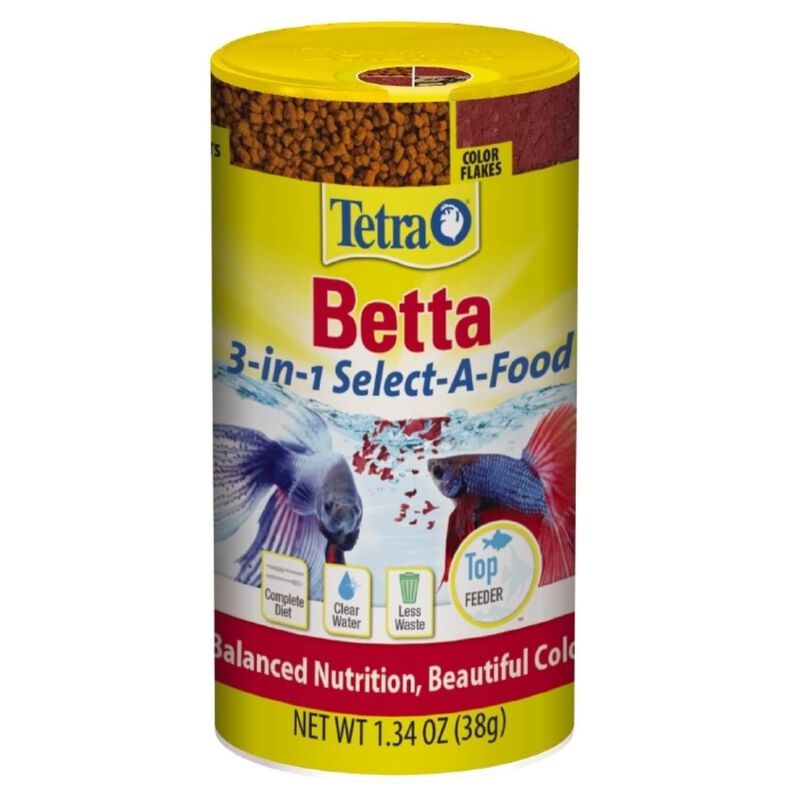 Tetra Betta Min Select A Food 1.34 Oz Fish Food image number 1