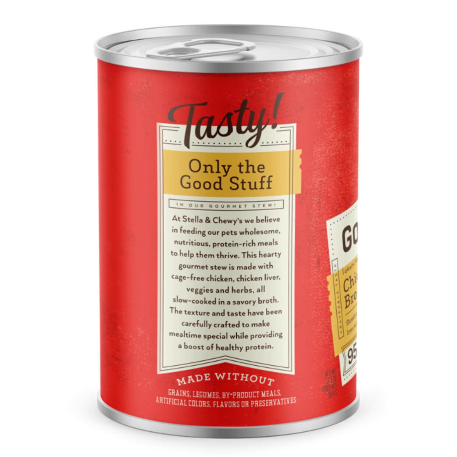 Stella & Chewy's Grain-Free Gourmet Stew Chicken, Carrot & Broccoli Stew Wet Dog Food