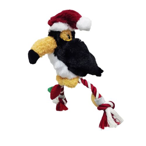 Holly Jolly Toucan & Rope Of Lights Dog Toy