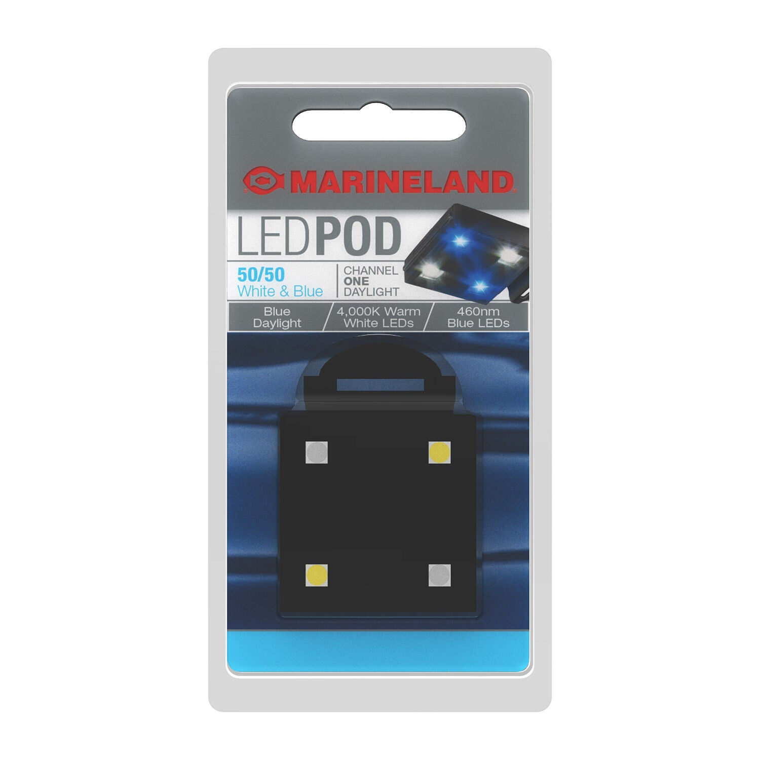 Led Pod 50/50 White & Blue