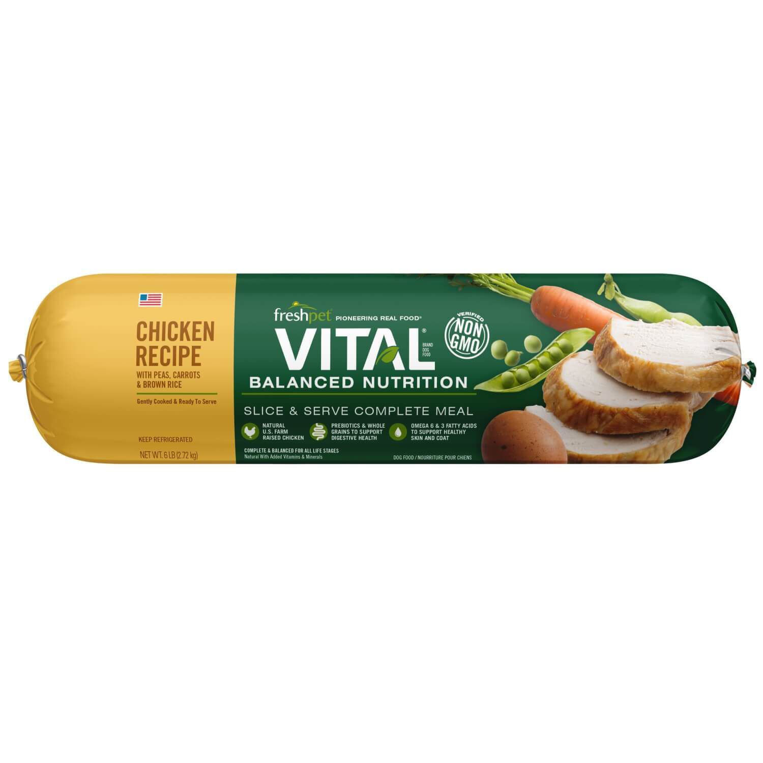 VITAL® BALANCED NUTRITION TURKEY RECIPE WITH PEAS, CARROTS & BROWN RICE FOR DOGS