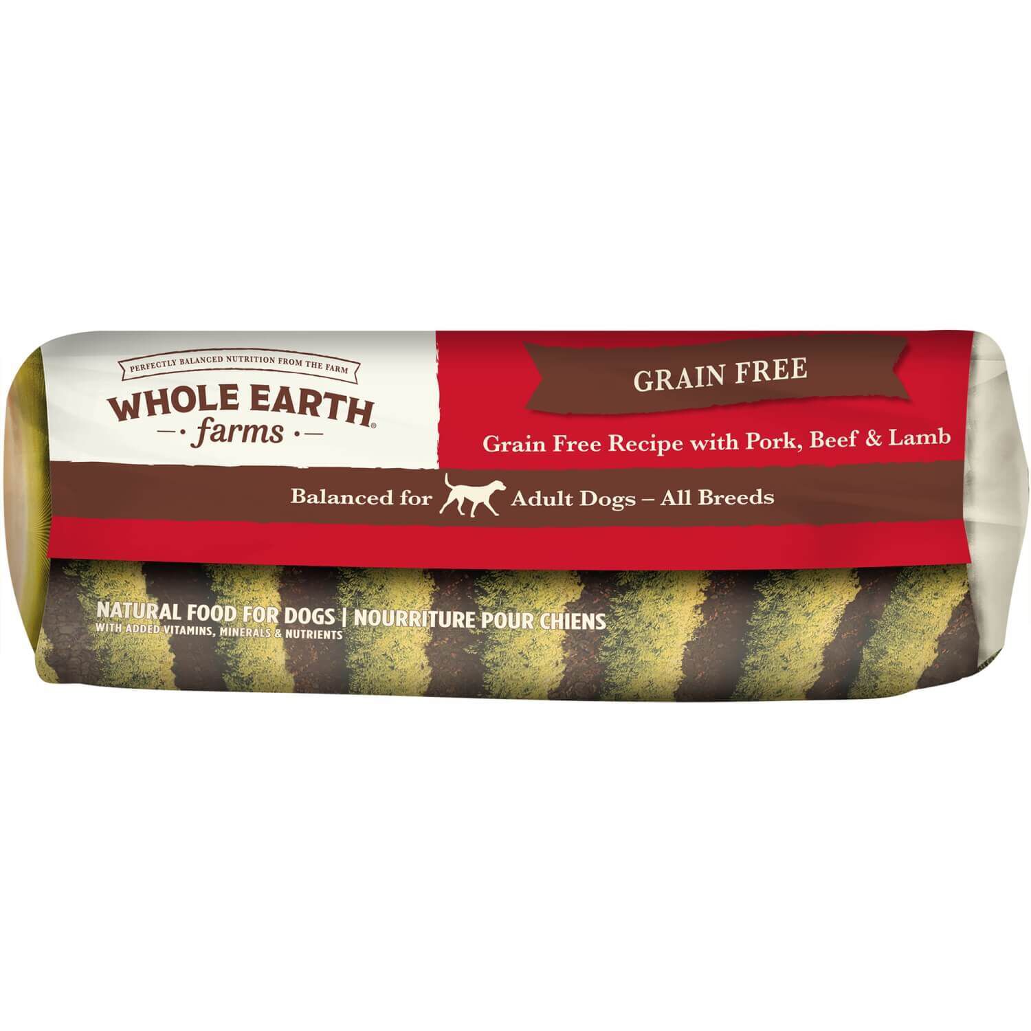 Whole earth grain top free puppy food