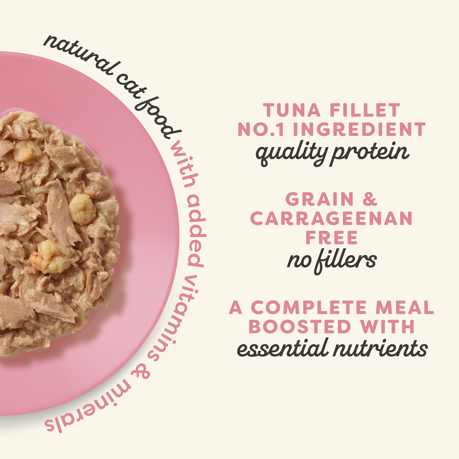 Applaws&trade; Vitality Natural Wet Cat Food With Added Vitamins & Minerals, Tuna Fillet & Shrimp In Broth, 2.47-Oz