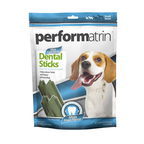 Performatrin Dental Sticks Minty Fresh Small Dog Treats