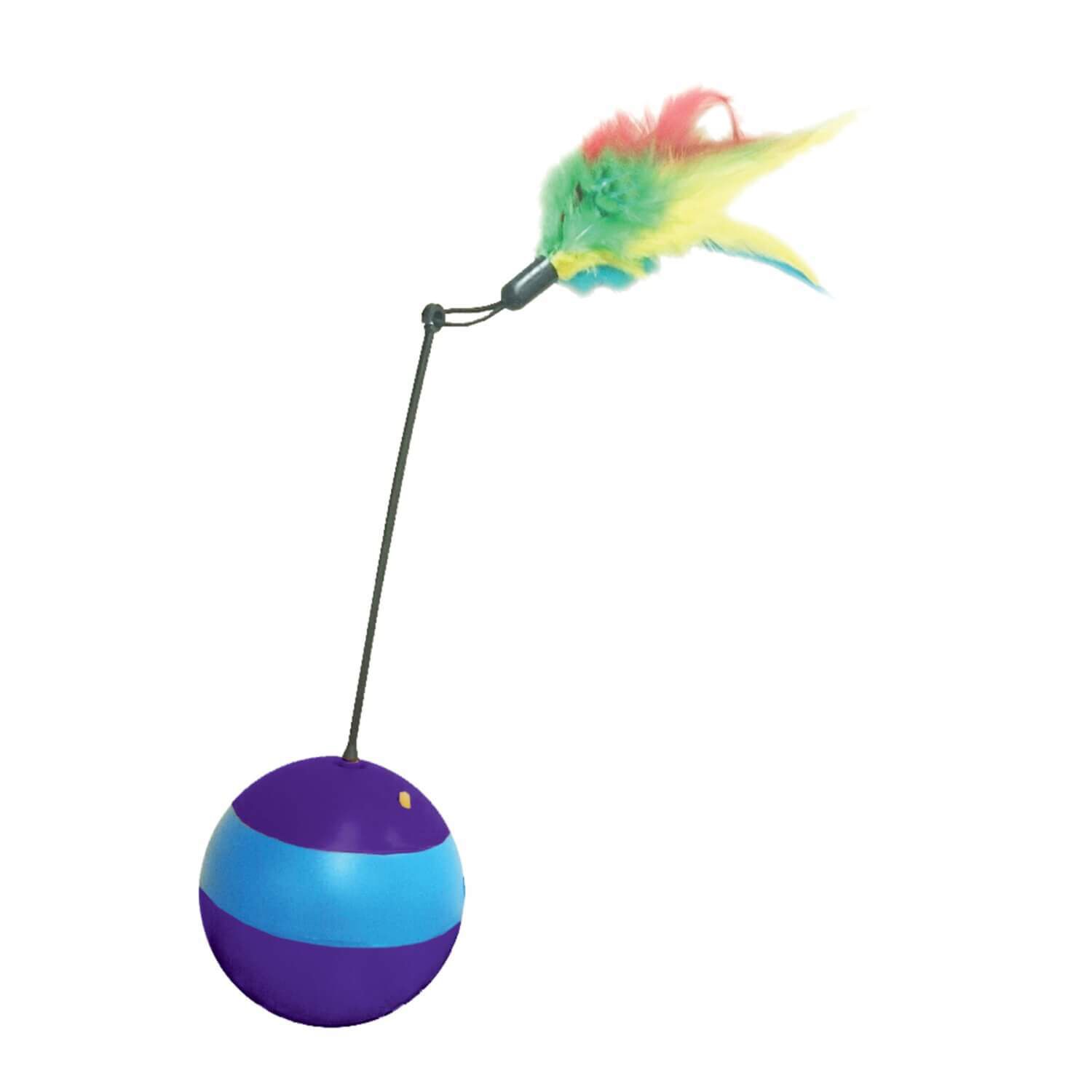 Spot Spin About Cat Ball Interactive Treat Dispensing Cat Toy 1ea