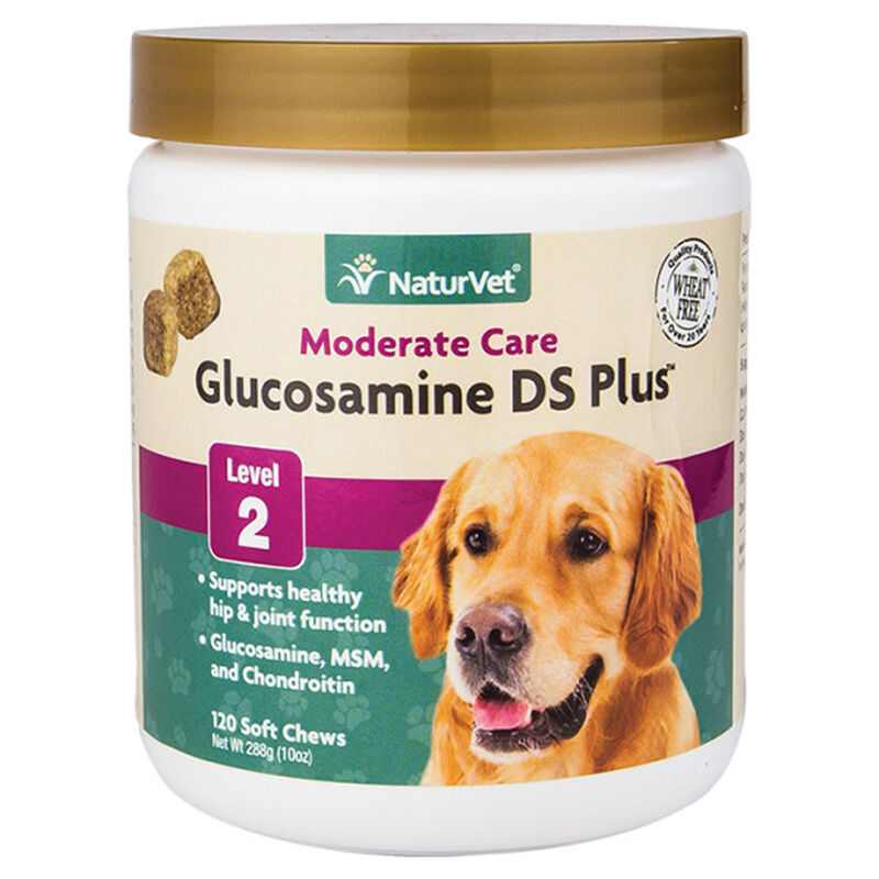 Naturvet Glucosamine Ds Plus Level 2 Moderate Care Soft Chews