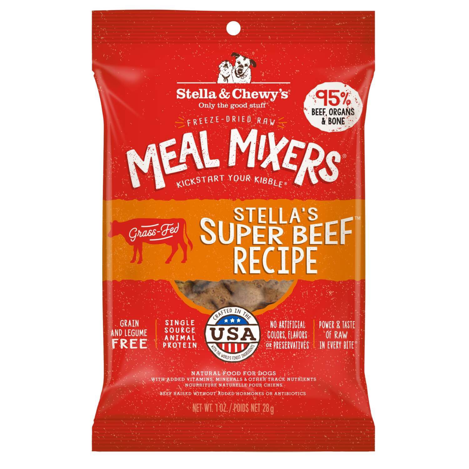 Meal mixers top for dogs