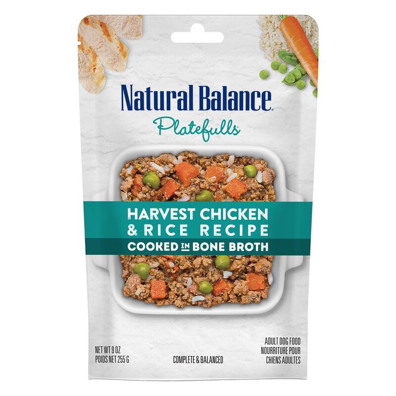 Platefullsâ® Harvest Chicken & Rice Recipe Dog Food image number 1