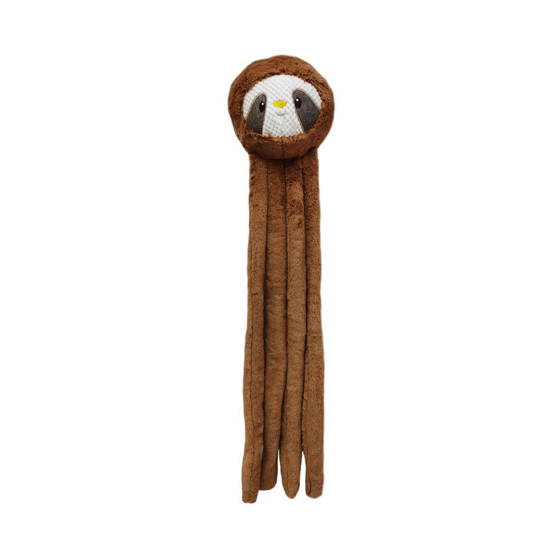 Amber Woodland Long Legs Sloth Dog Toy image number 1