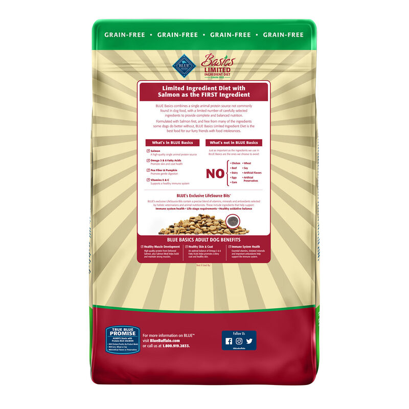 Basics Limited Ingredient Grain Free Salmon & Potato Recipe Dog Food image number 2