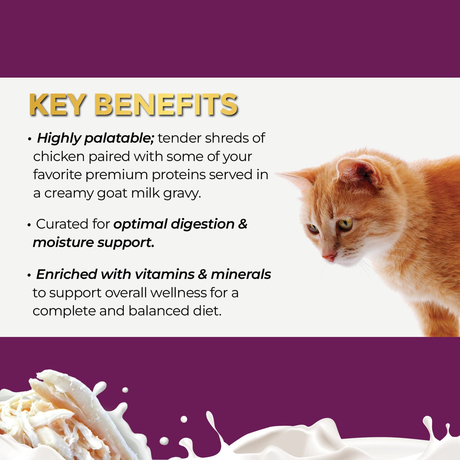 Fussie Cat Super Premium Chicken In Goat Milk Wet Cat Food, 2.47Oz
