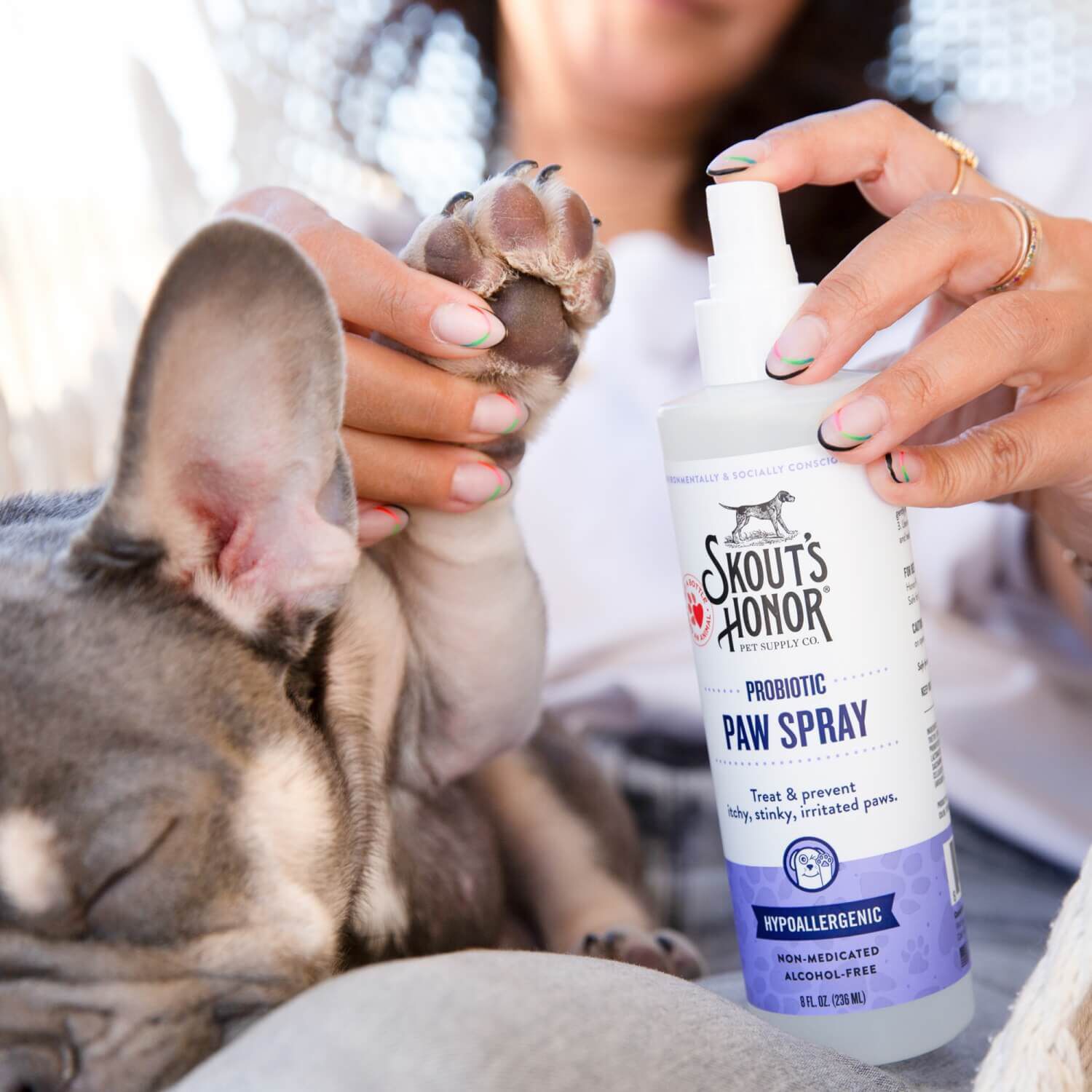 Skouts Honor Probiotic Paw Spray For Dogs, 8-Oz