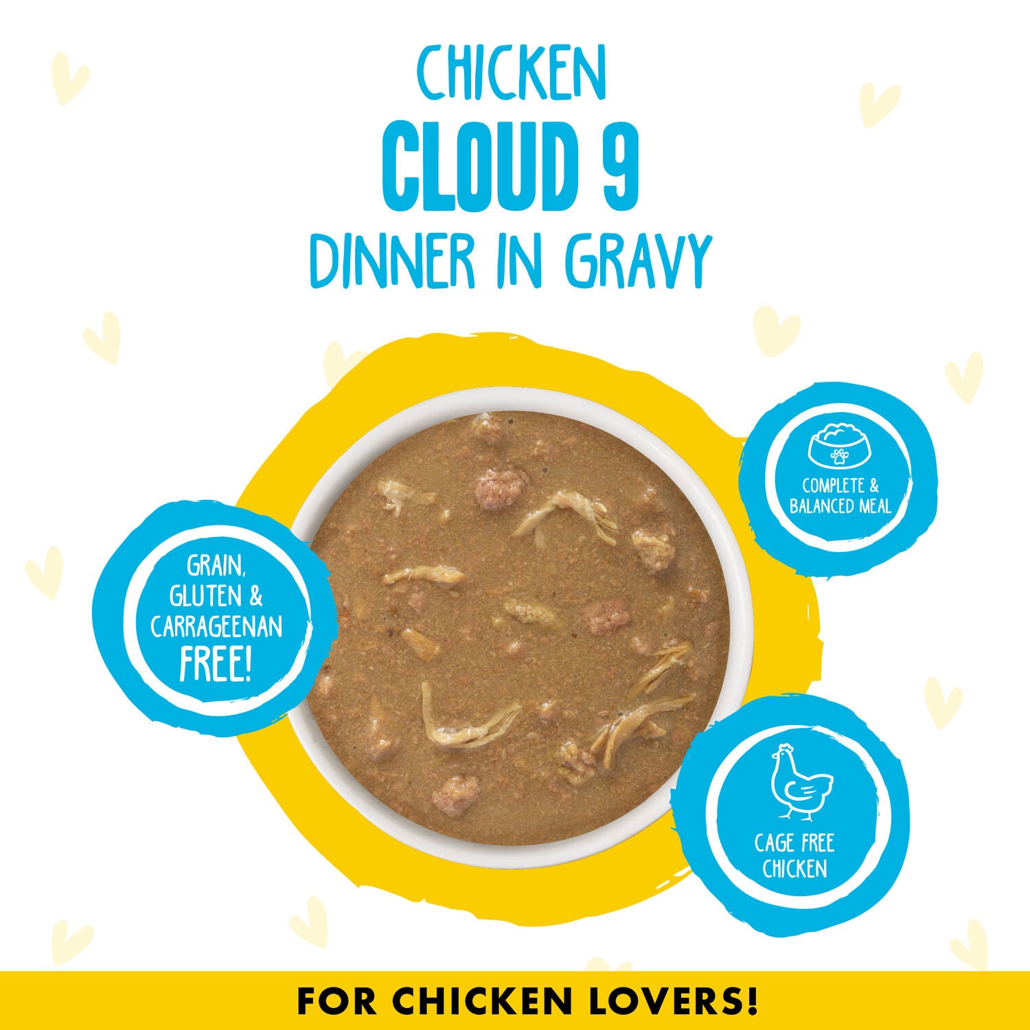 Weruva Bff Omg Gravy Chicken Cloud 9 Wet Cat Food, 2.8-Oz Can Pack Of 12