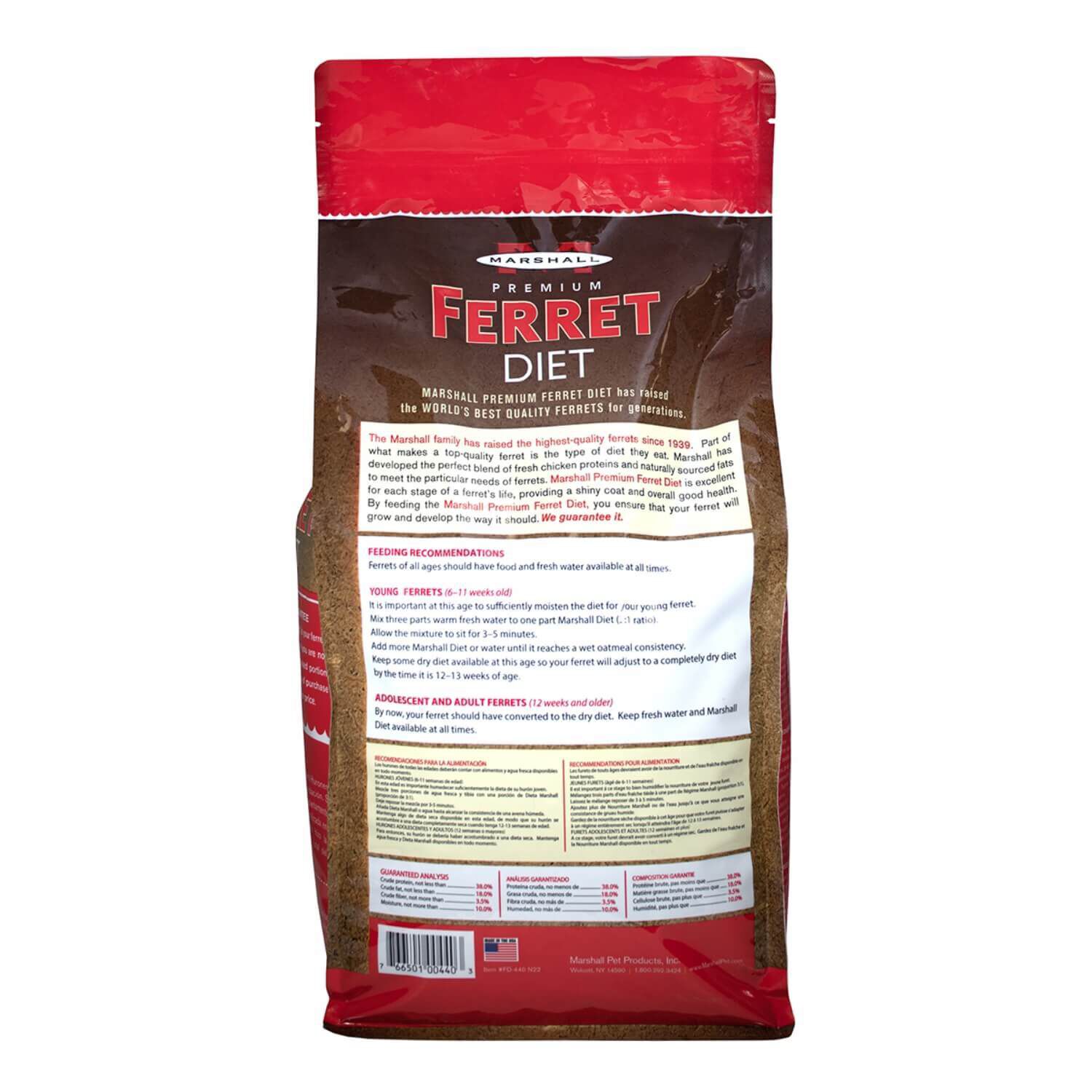 Marshall Premium Ferret Diet - 6Lb Bag | Pet Supermarket