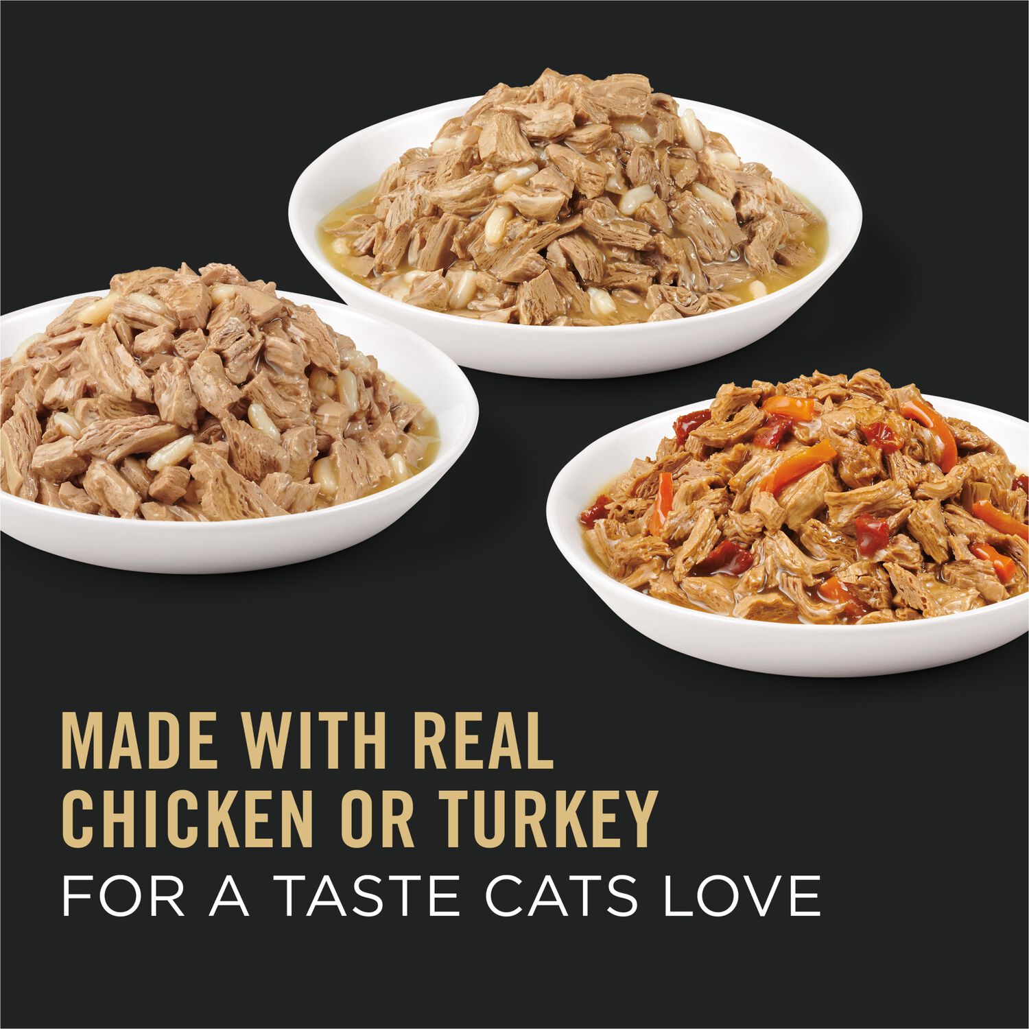 Purina Pro Plan Complete Essentials Wet Cat Food, Chicken And Turkey Favorites In Gravy Variety Pack, 3-Oz - 24 Pack