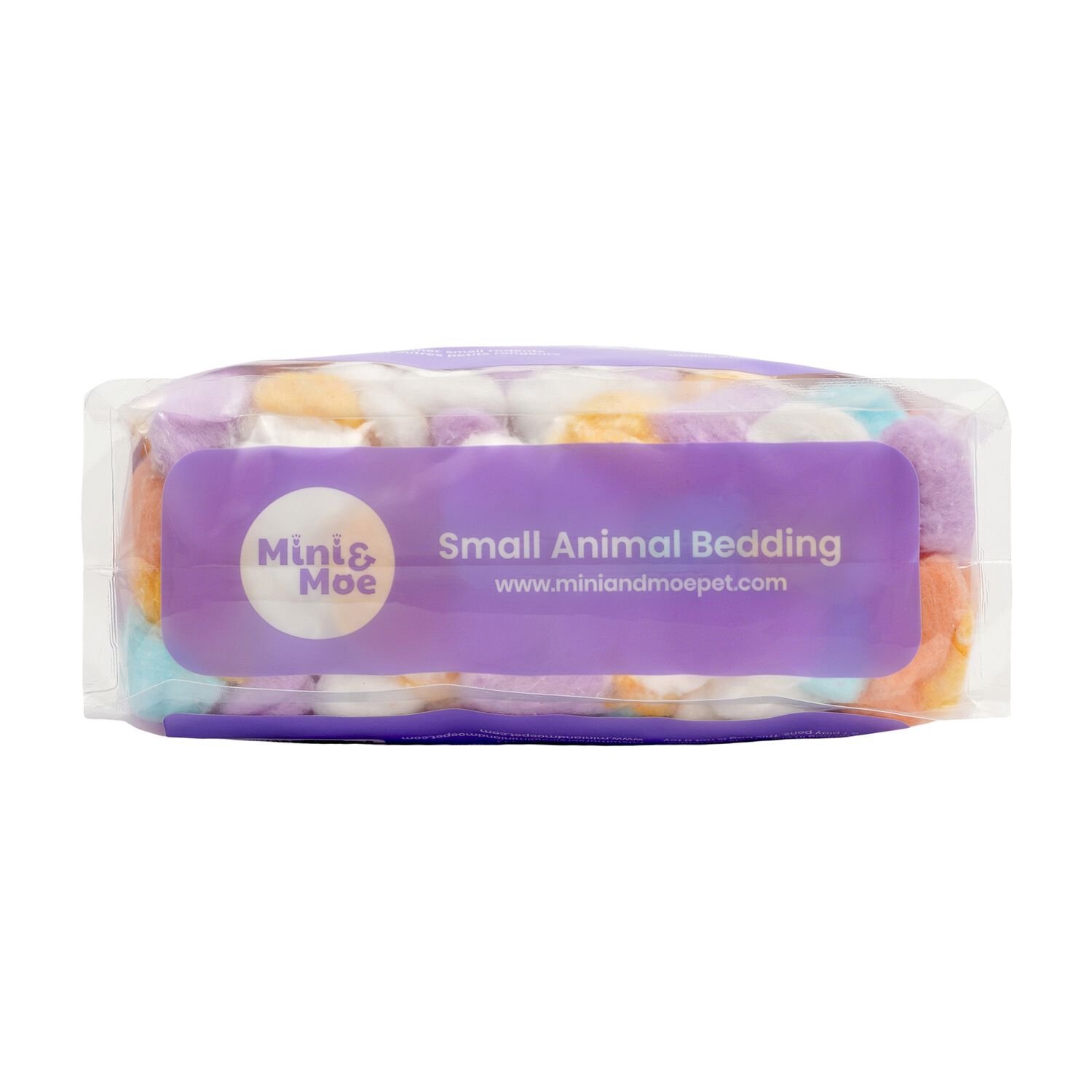 Mini & Moe Multi-Color Cotton Small Animal Bedding, 1 Each