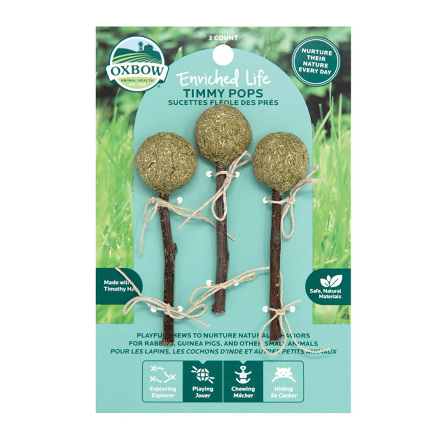 Enriched Life Timmy Pops Toy For Small Animals