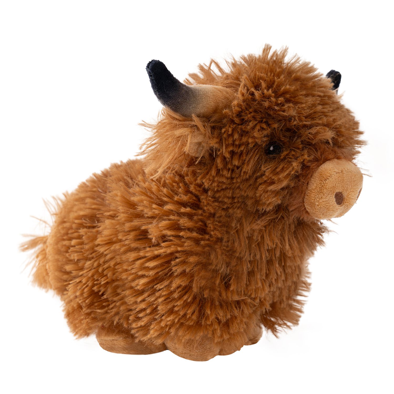 Tall Tails Highland Cow Plush Squeaker Plush Dog Toy, 8-Inch