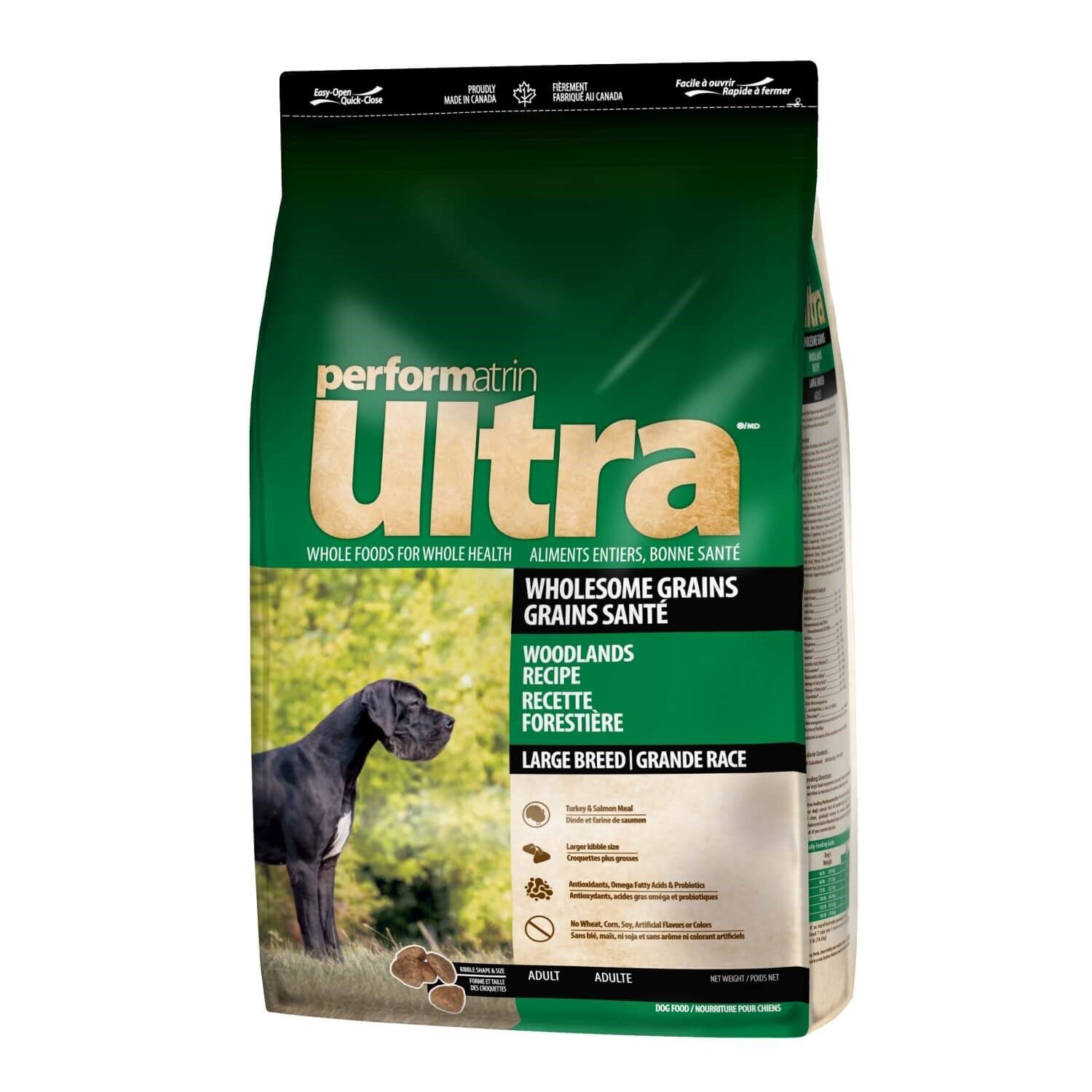 Performatrain Ultra Wholesome Grains Woodlands Large Breed Adult Dry